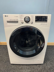 LG FH4A8TDS2 6 Motion DD 8kg 1400rpm Spin Washing Machine - White