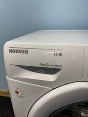 Hoover HL1482D3 One Touch 8kg 1400rpm Spin Washing Machine - White