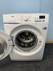 AEG L6FBK841N 6000 Series 8kg 1400 Spin Washing Machine - White