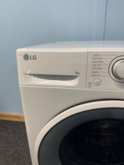 LG AI DD V3 F4V309WNE 9kg 1400 Spin Washing Machine - White