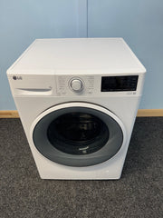 LG AI DD V3 F4V309WNE 9kg 1400 Spin Washing Machine - White