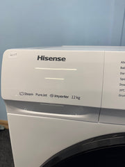 Hisense WFQA8014EVJM 3 Series 8kg 1400 rpm Washing Machine - White