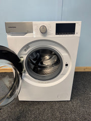 Grundig GW75941TW 9kg 1400 Spin Washing Machine, Bluetooth Enabled - White
