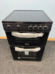 Swan SX16720B 60cm Electric Double Oven Cooker - Black