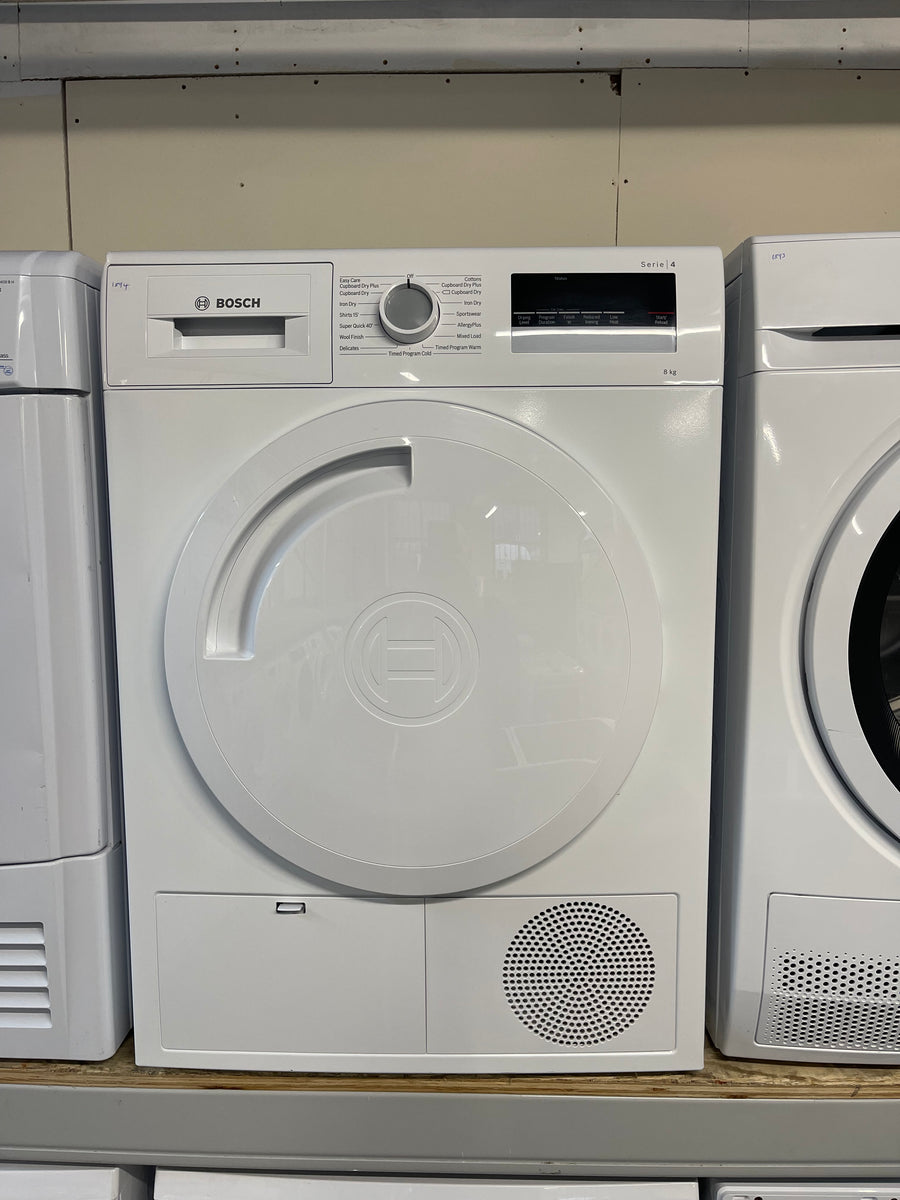 Bosch Series 4 WTN83201GB 8kg Condenser Tumble Dryer - White ...