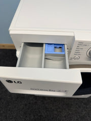 LG F14U2TDN0 6Motion Direct Drive 8kg Washing Machine - White