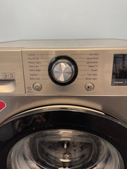LG AI DD V3 F4V309SNE 9kg 1400 Spin Washing Machine - Silver