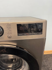 LG AI DD V3 F4V309SNE 9kg 1400 Spin Washing Machine - Silver