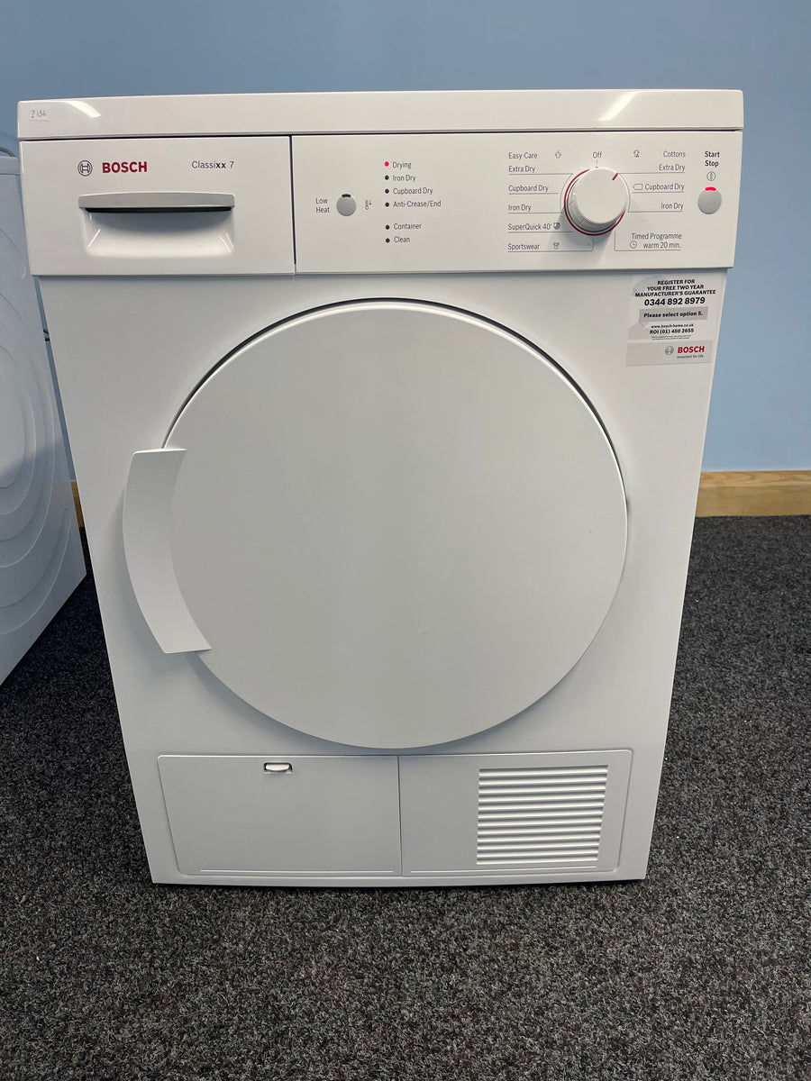 Bosch Classixx 7 WTE84106GB Sensor Condenser Tumble Dryer White