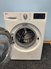 LG FH4U2VCN2 TurboWash 9kg 1400 Spin Washing Machine - White