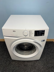 AEG L6FBI841N 8kg 1400 Spin Washing Machine - White