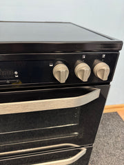 Hotpoint HDM67V9HCB 60cm Electric Double Oven Cooker - Black