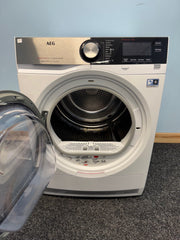 AEG T8DEC946R 9kg 8000 Series Heat Pump Tumble Dryer - White