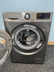 LG F4V310SNE 10.5kg 1400 Spin Washing Machine - White