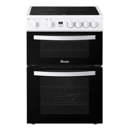 Swan SX16720W 60cm Electric Double Oven Cooker - White