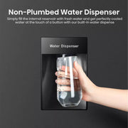 Hisense RB327N4WBE 50/50 256L Fridge Freezer - Black