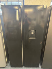 Fridgemaster MS91520DEB 540L American Style Fridge Freezer - Black