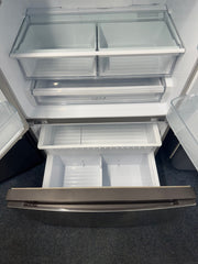 Hisense RF715N4AS1 French Door American Fridge Freezer - Steel