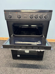 Swan SX16720B 60cm Electric Double Oven Cooker - Black