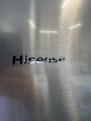 Hisense RB390N4ACE 60/40 Total No Frost 304L Fridge Freezer - Stainless Steel