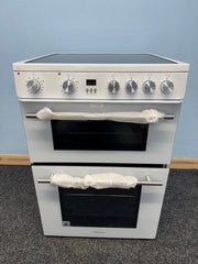 Hisense HDE3211BWUK 60cm Electric Ceramic Cooker - White