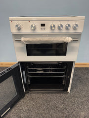 Hisense HDE3211BWUK 60cm Electric Ceramic Cooker - White