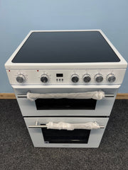 Hisense HDE3211BWUK 60cm Electric Ceramic Cooker - White