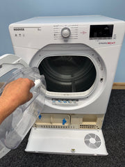 Hoover DXC9DE 9kg Condenser Tumble Dryer - White