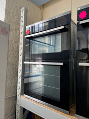 John Lewis JLBIDO932X Integrated Electric Double Oven Silver Black Appliance World Halifax