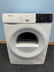 Hisense DHGE901 9kg Heat Pump Tumble Dryer - White