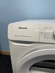 Hisense DHGE901 9kg Heat Pump Tumble Dryer - White
