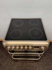 Hotpoint HUE61XS 60cm Electric Cooker with Ceramic Hob - Stainless Steel