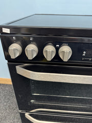 Hotpoint HDM67V9HCB 60cm Electric Double Oven Cooker - Black