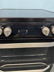 Hotpoint HDM67V9HCB 60cm Electric Double Oven Cooker - Black