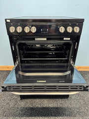 Hotpoint HDM67V9HCB 60cm Electric Double Oven Cooker - Black