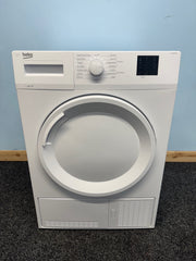 Beko DTKCE80021W 8kg Condenser Tumble Dryer - White
