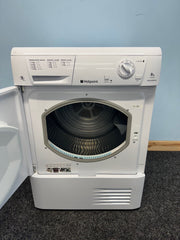 Hotpoint TCM580BP Aquarius 8kg Condenser Tumble Dryer - White