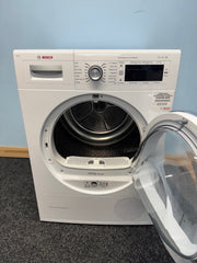 Bosch WTW87560GB 9kg Condenser Tumble Dryer With Heat Pump - White