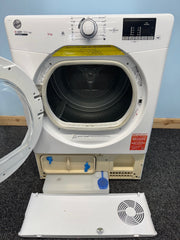 Hoover HLE C9DG H-DRY 300 9kg Condenser Tumble Dryer - White