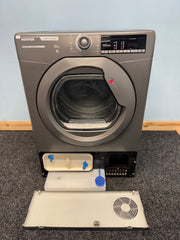 Hoover HLEC8TRGR Smart 8kg Condenser Tumble Dryer - Graphite