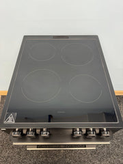 Hisense HDCEC5C10B Hi6 50cm Electric Double Oven Cooker - Black