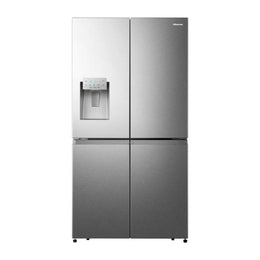 Hisense RQ760N4AIF 585L American Fridge Freezer - Stainless Steel
