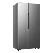Logik LESSBSX23 440L Slim American-Style Fridge Freezer - Silver