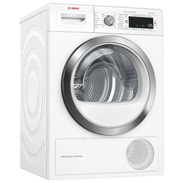 Bosch Serie 8 WTW87561GB 9kg Condenser Tumble Dryer - White