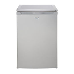 LEC L5511S 55cm Under Counter Larder Fridge - Silver